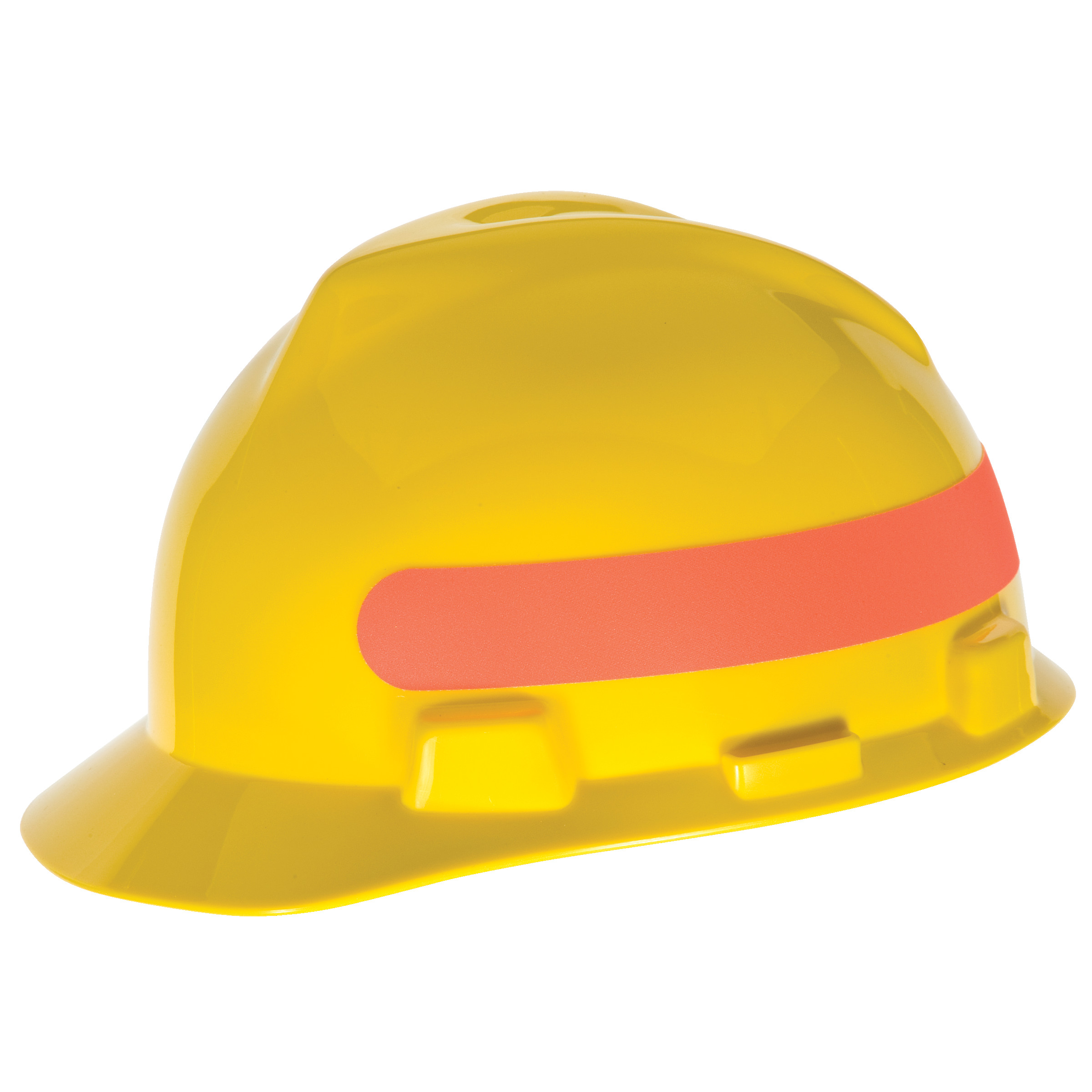 Reflective, Red/Orange (Hi-Viz™ w/ Round Edge), 1 1/4 x 20 *Cannot be used on V-Gard 500 Vented Caps